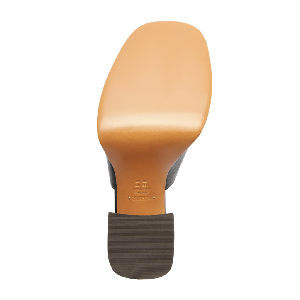 Rowan Leather Sandal in Black