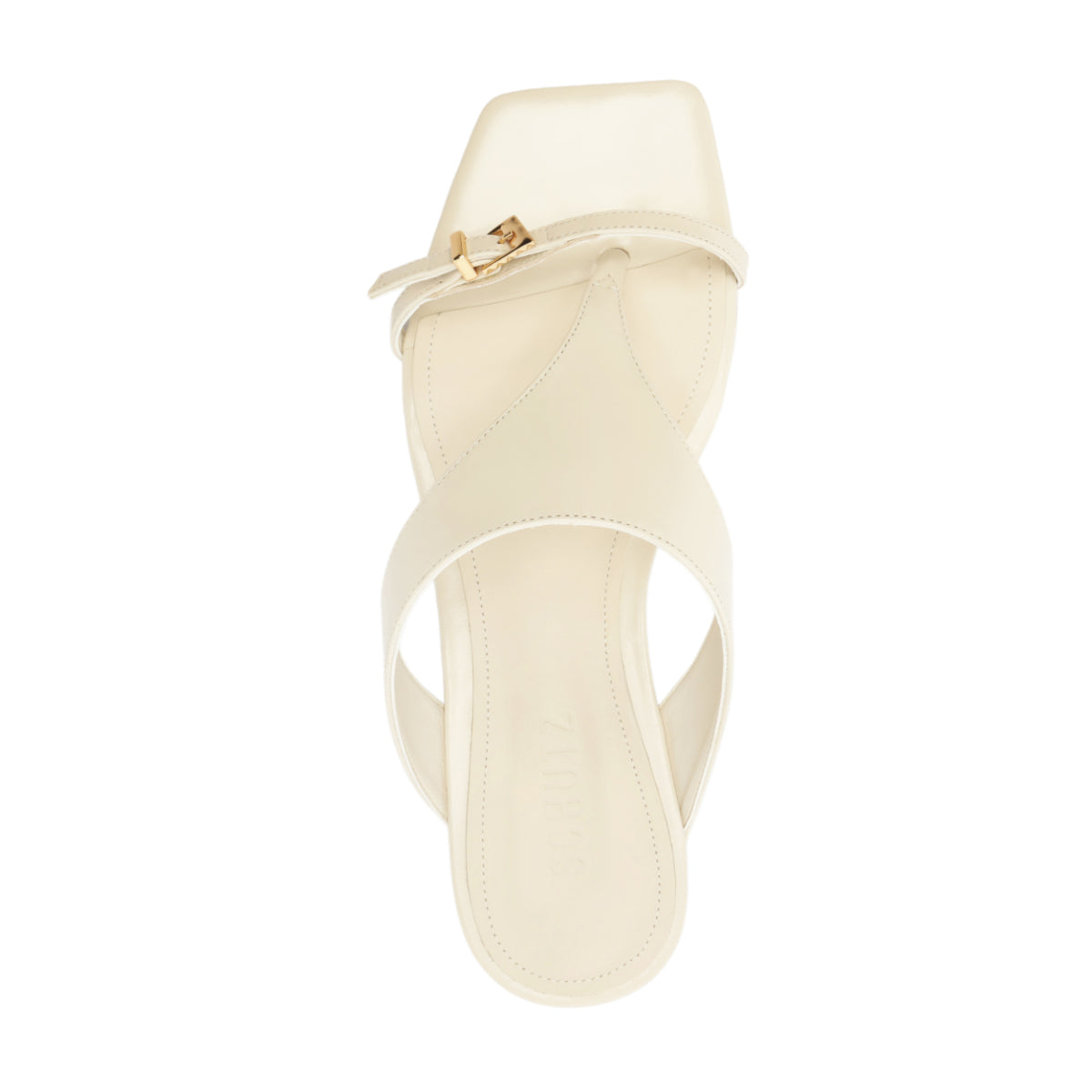 Tana Leather Sandal in Sugar White