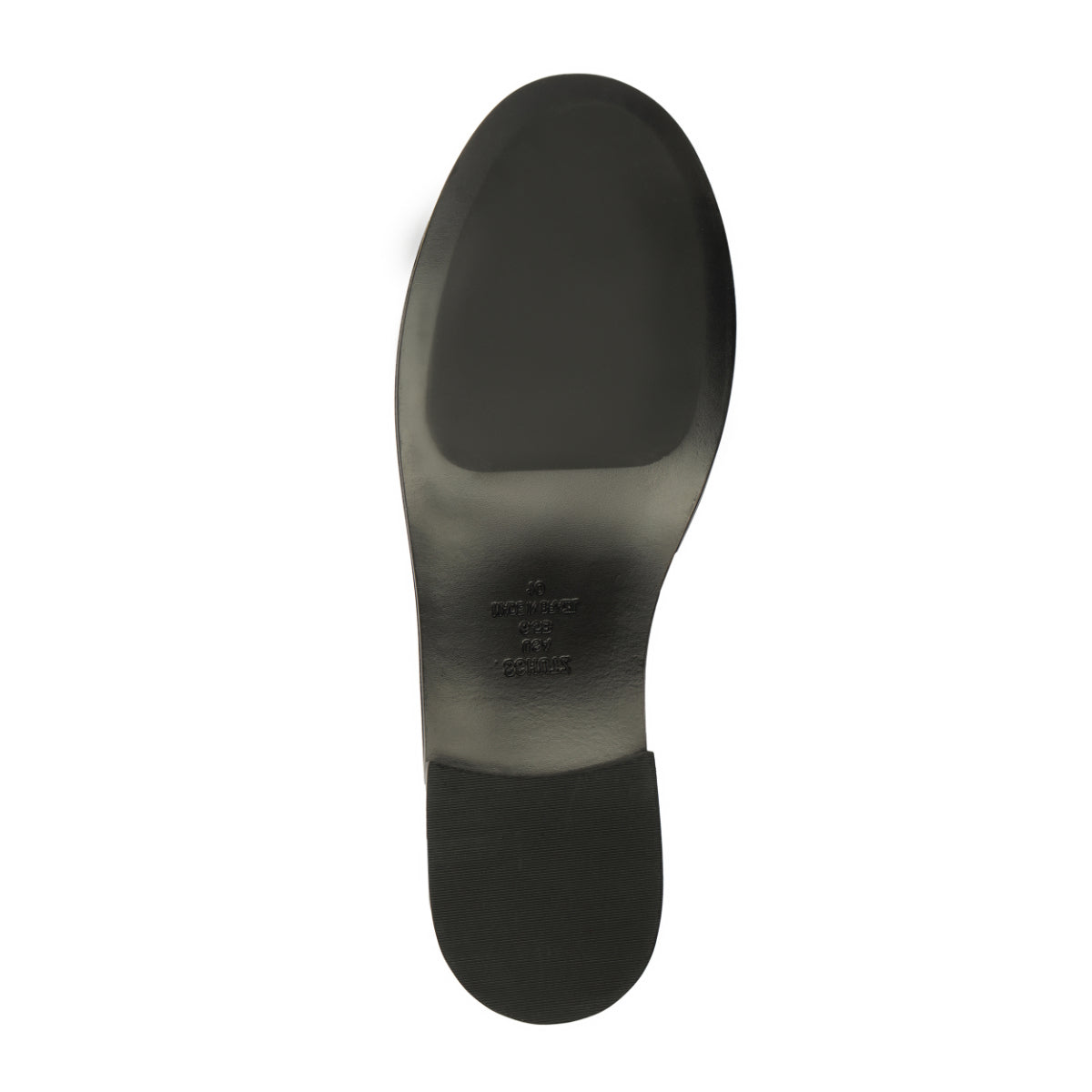 Tyche Patent Flat in Sugar White