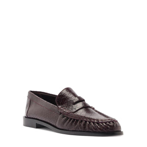 Tyche Flat in Dark Plum