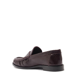 Tyche Flat in Dark Plum