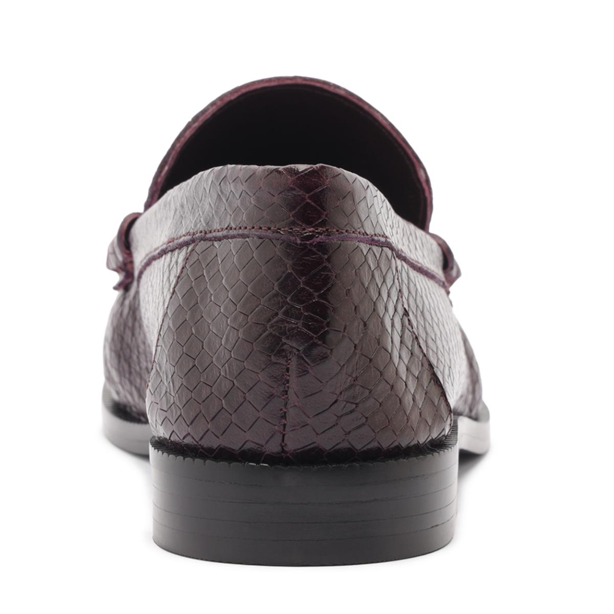 Tyche Flat in Dark Plum