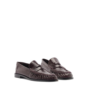 Tyche Flat in Dark Plum