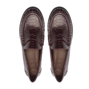 Tyche Flat in Dark Plum