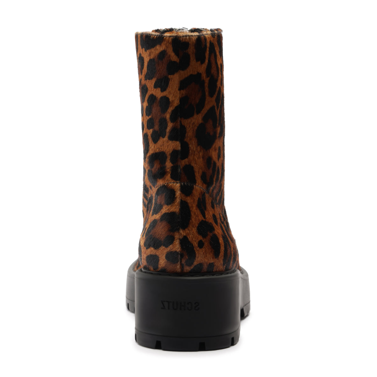 Farrah Hair Calf Bootie in Leopard