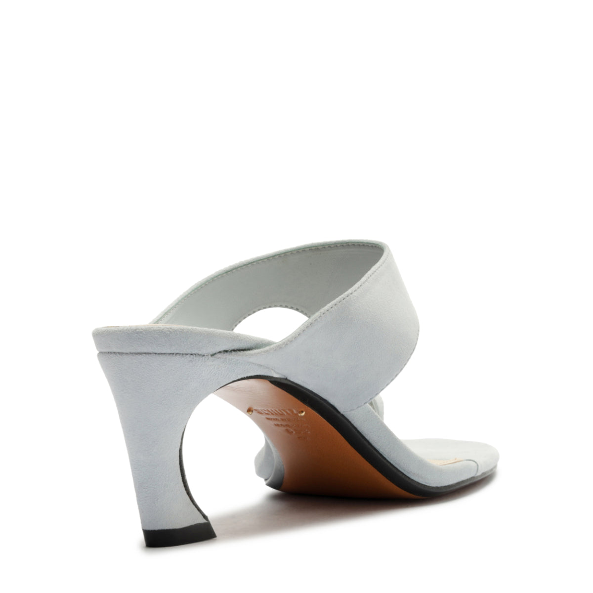 Maisie Nubuck Sandal in Light Azure