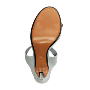 Maisie Nubuck Sandal in Light Azure