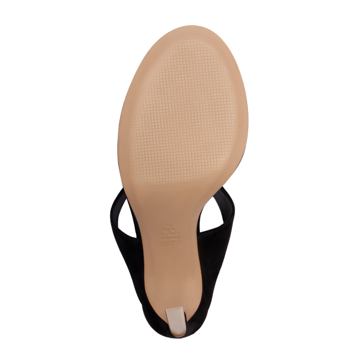 Maisie Nubuck Sandal in Black