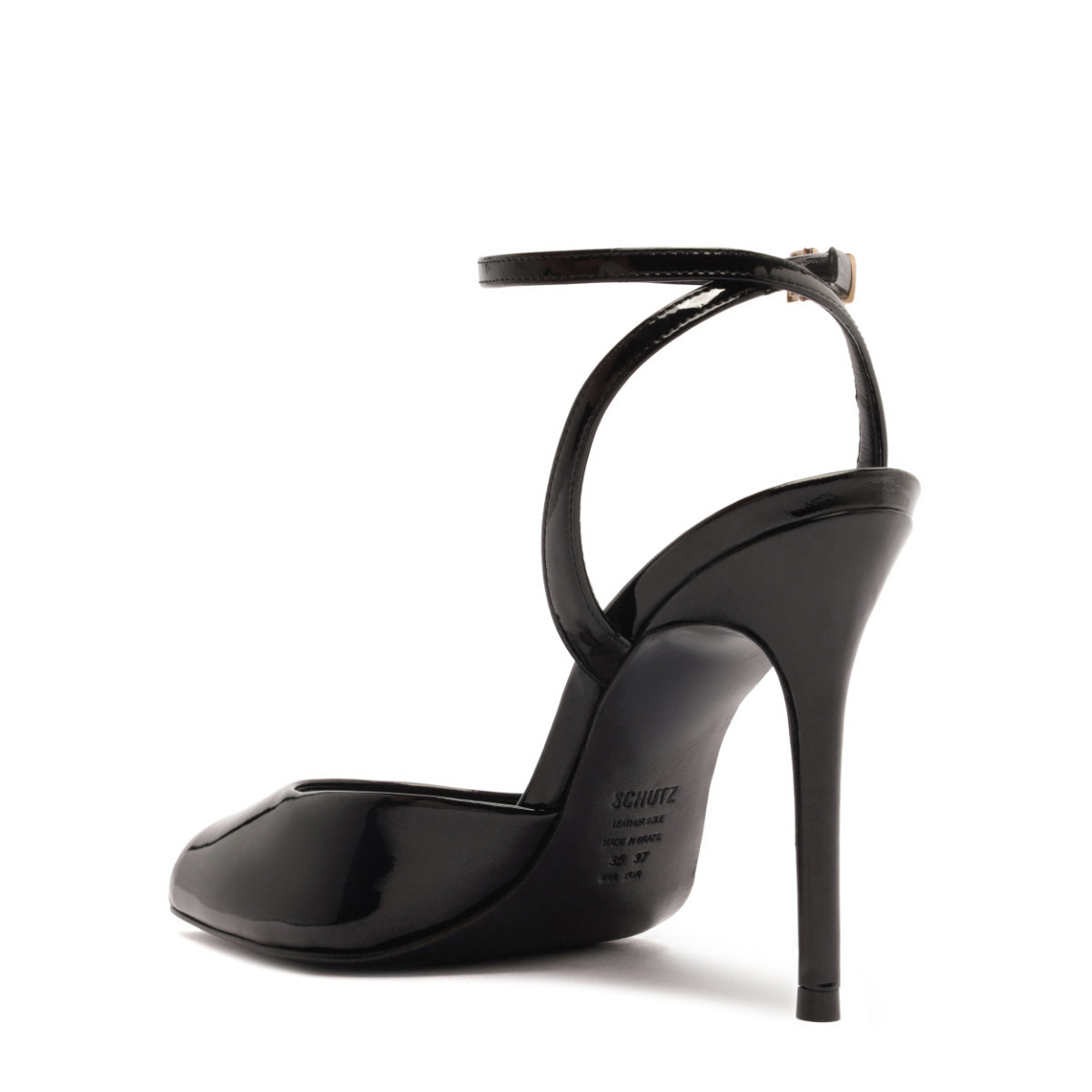 Estella Patent Pump in Black