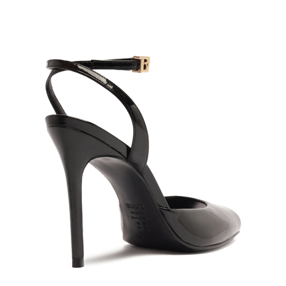 Estella Patent Pump in Black