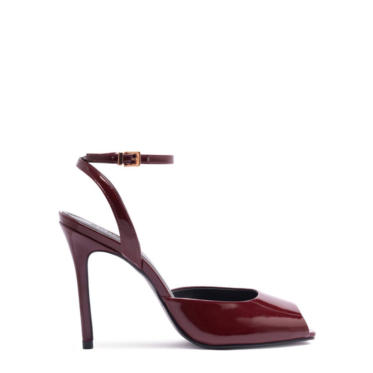 Estella Patent Pump in Vino (Palmilha)