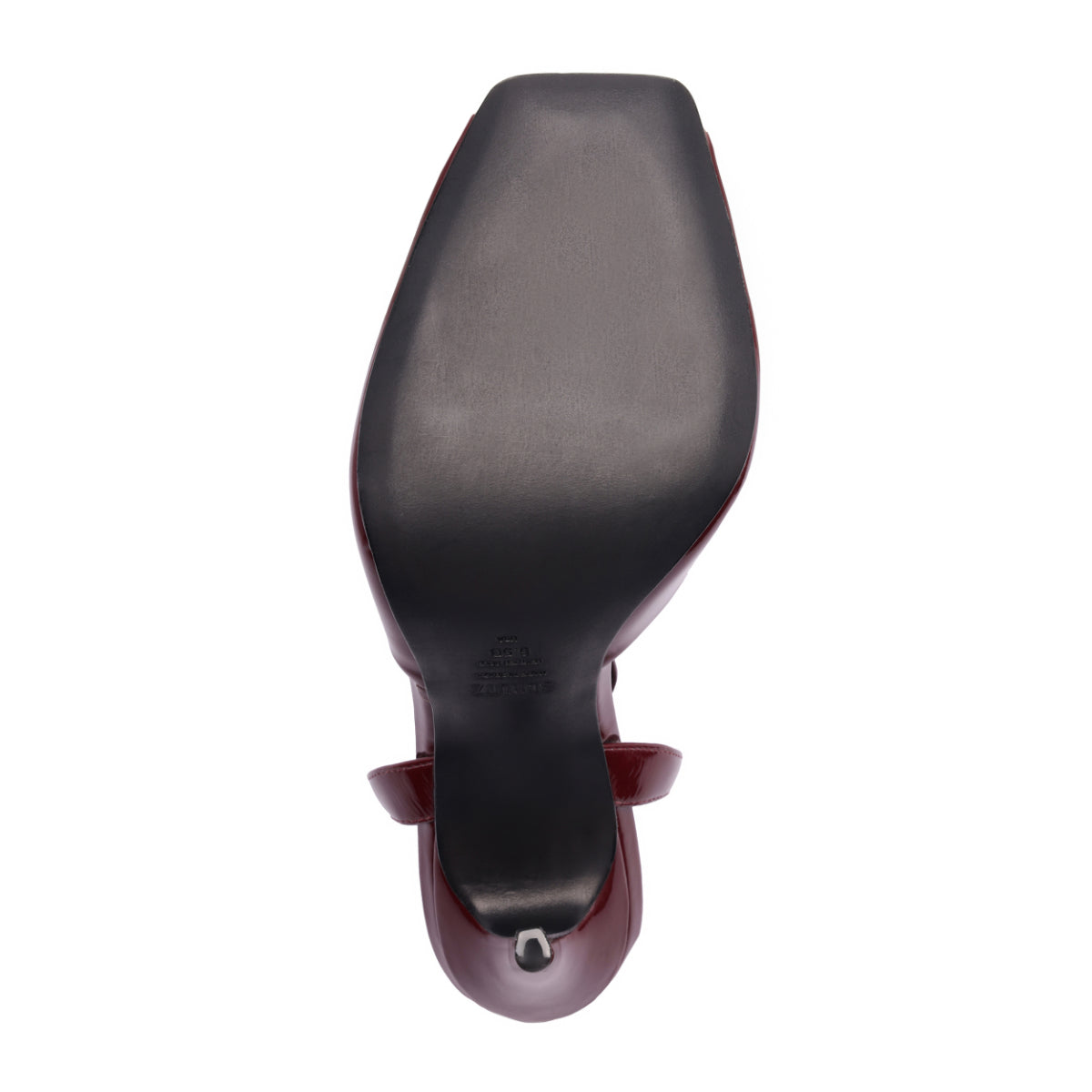 Estella Patent Pump in Vino (Palmilha)