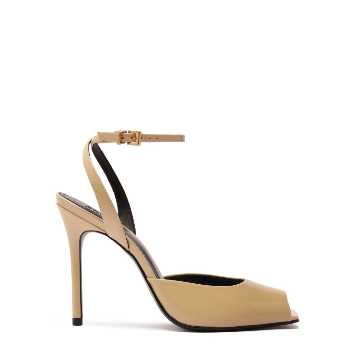 Estella Patent Pump in Natural Nibs