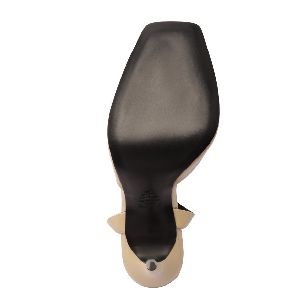 Estella Patent Pump in Natural Nibs