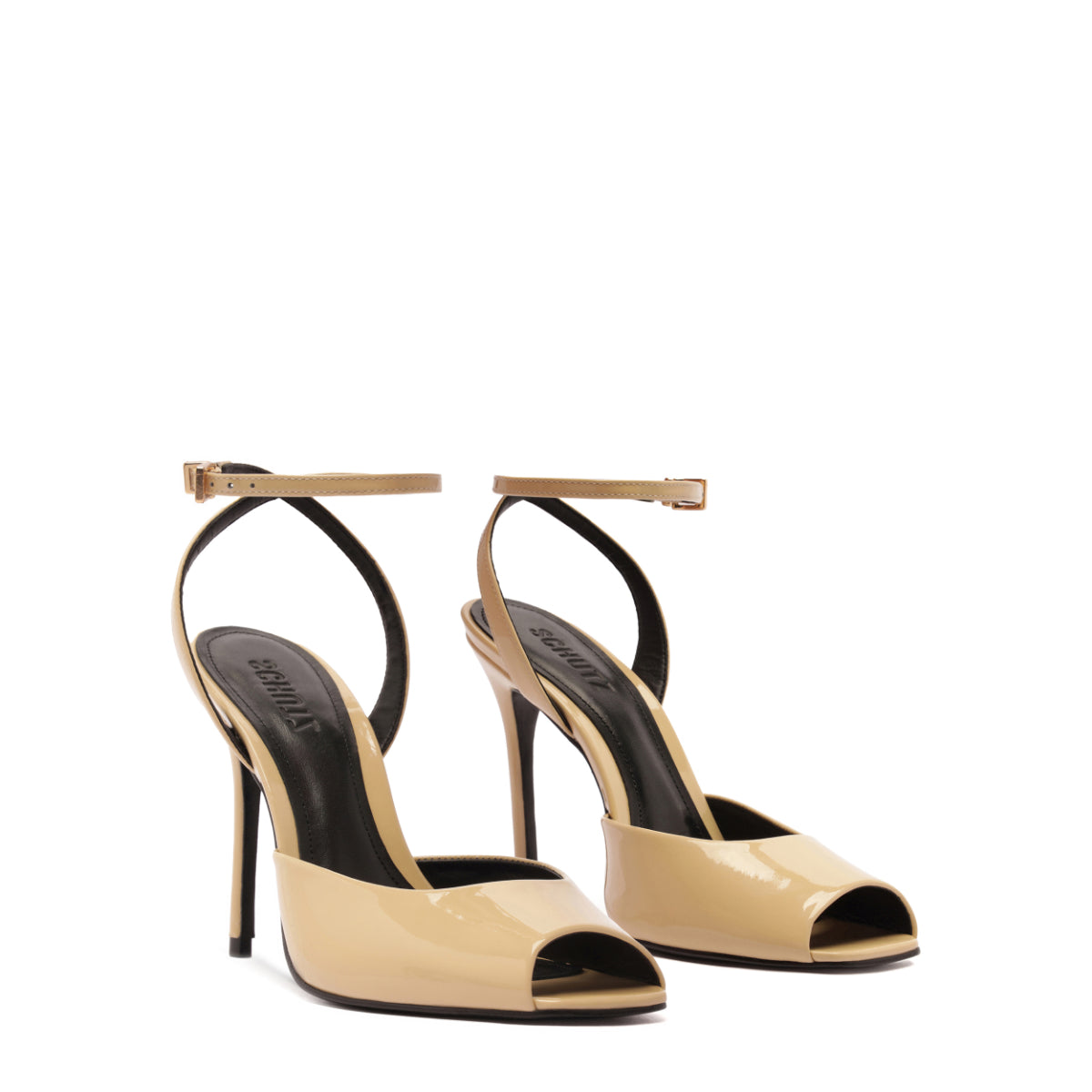 Estella Patent Pump in Natural Nibs