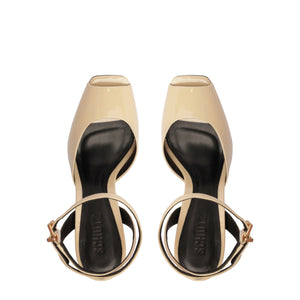 Estella Patent Pump in Natural Nibs
