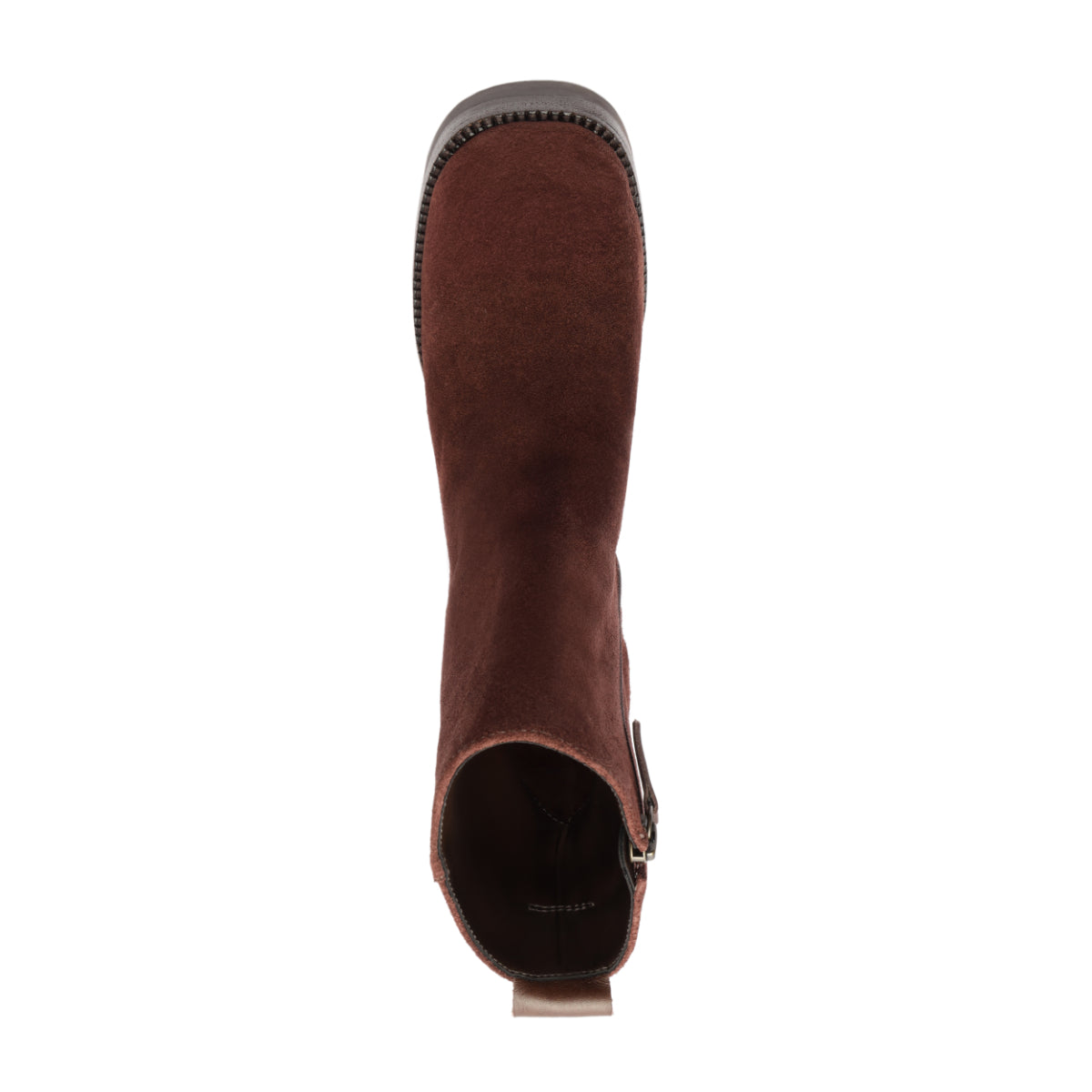 240 Suede Bootie in Root Brown
