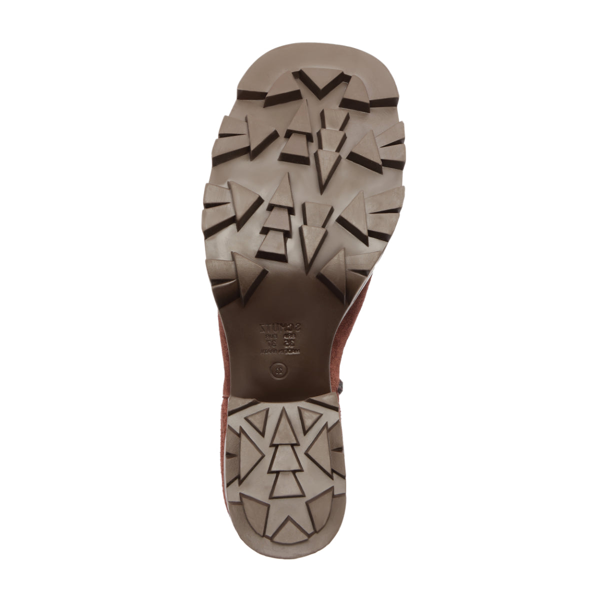 240 Suede Bootie in Root Brown