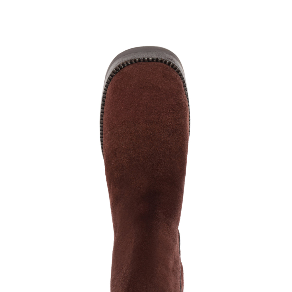 240 Suede Bootie in Root Brown