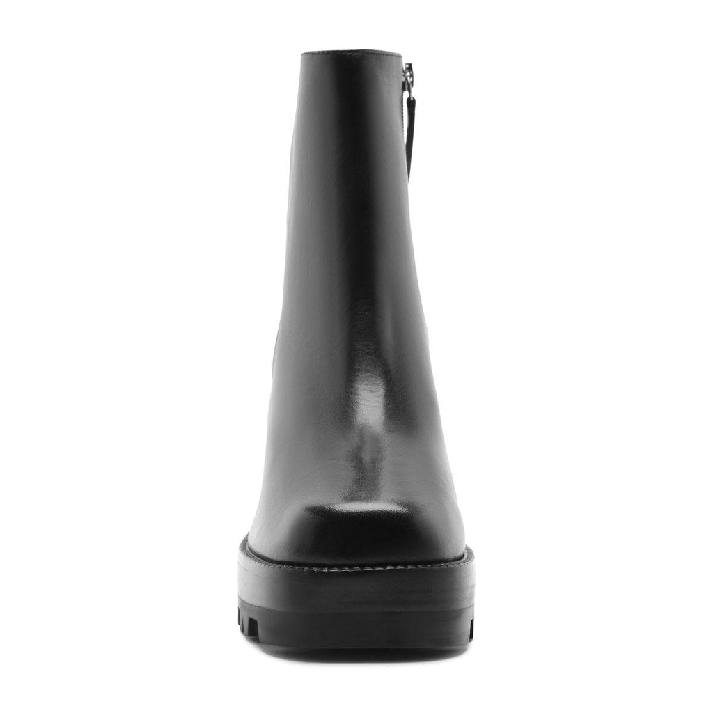 240 Leather Bootie in Black