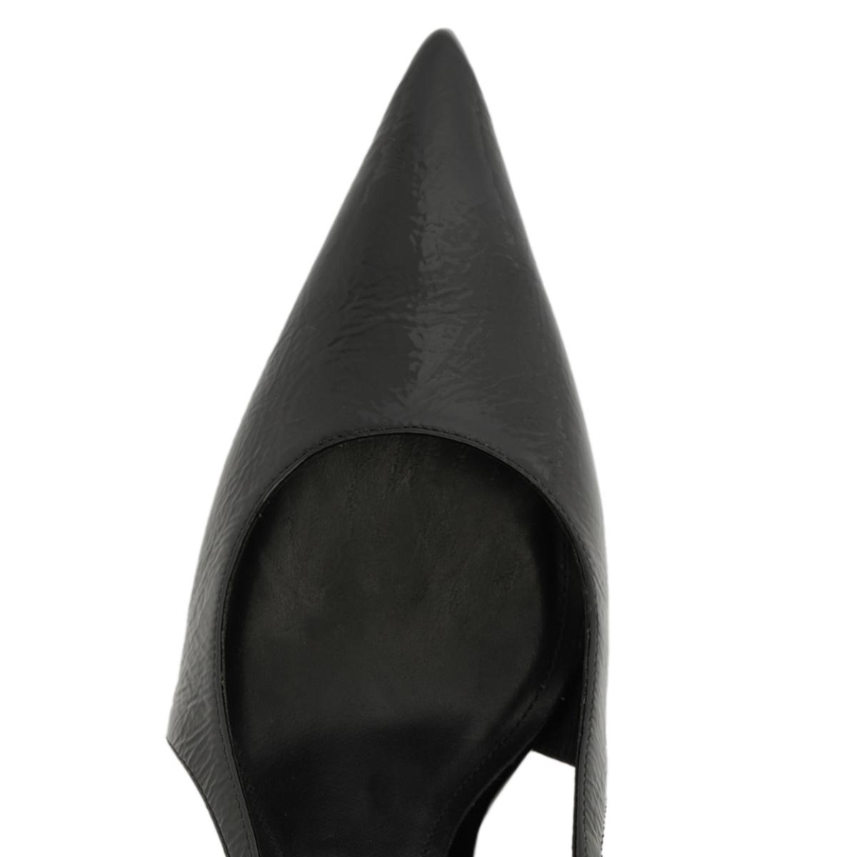 Elisha Patent Leather Pump in Black
