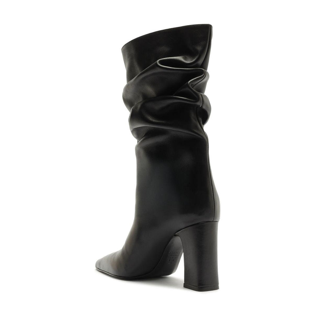 Harriet Leather Boot in Black