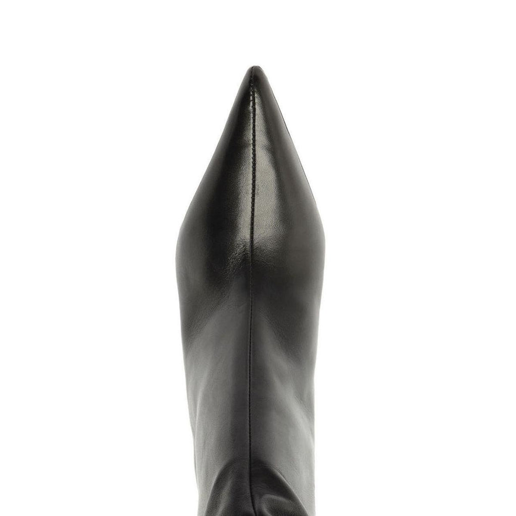 Harriet Leather Boot in Black