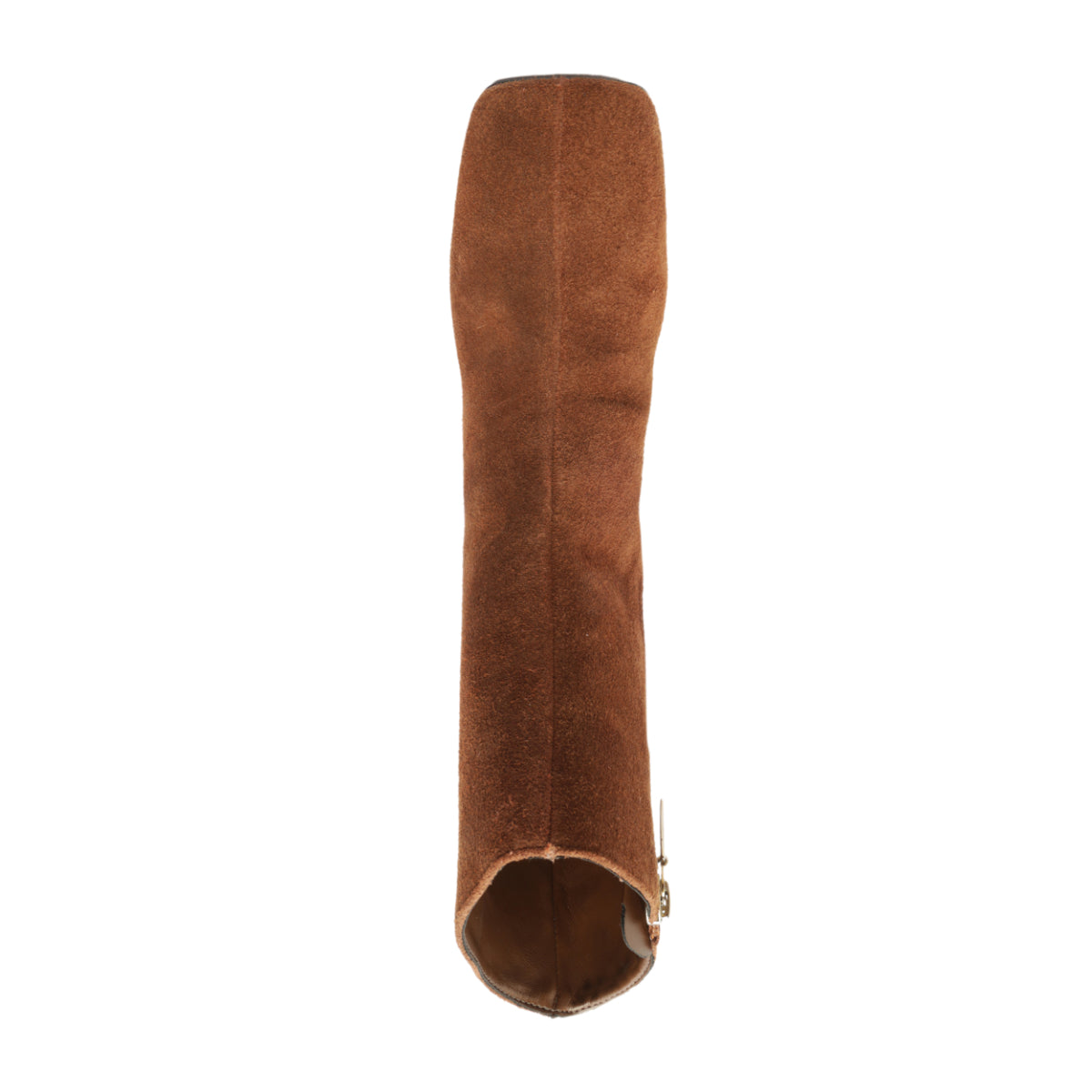 Leia Suede Bootie in Pecan Brown