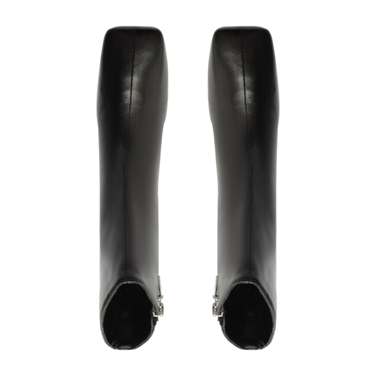Leia Leather Bootie in Black