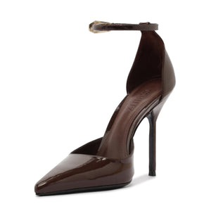 Lena Patent Pump in Root Brown