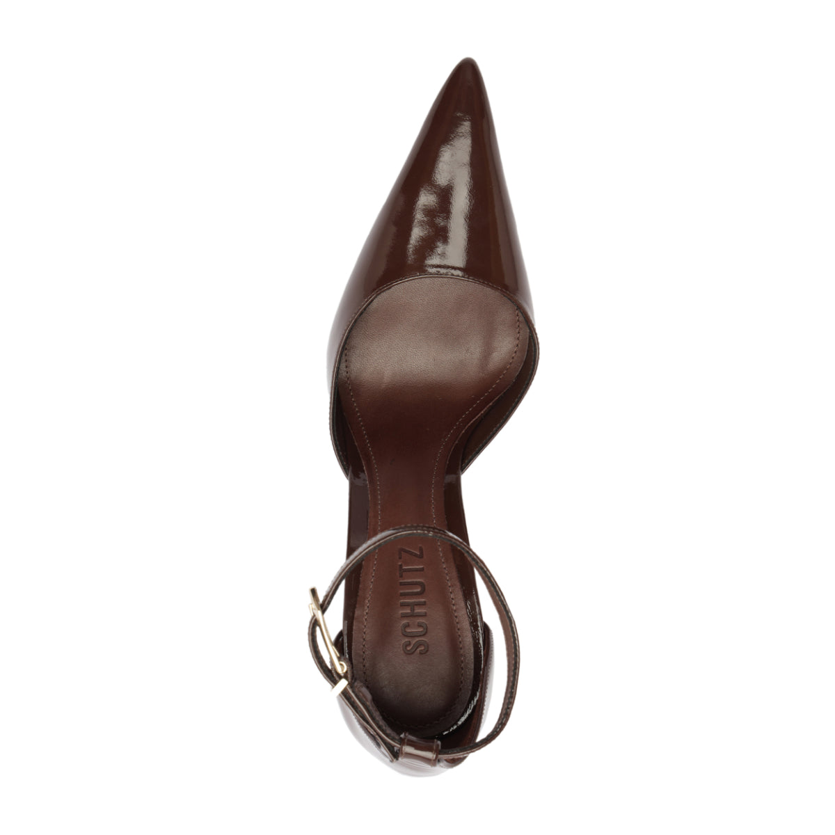 Lena Patent Pump in Root Brown