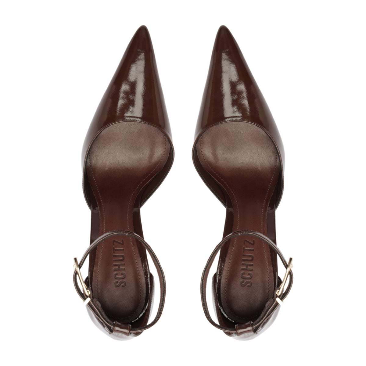 Lena Patent Pump in Root Brown