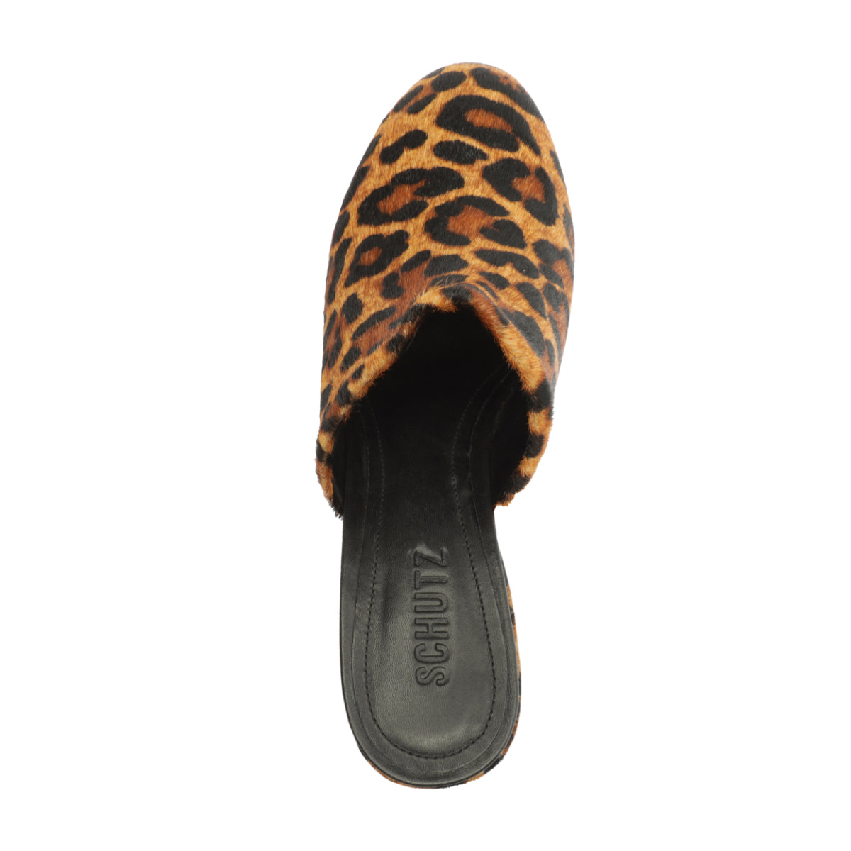 Sierra Hair Calf Pump in Leopard