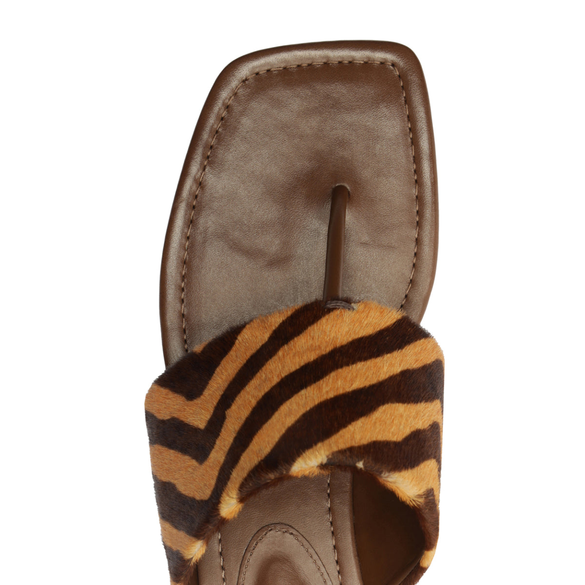 Martha Sandal in Pecan Brown