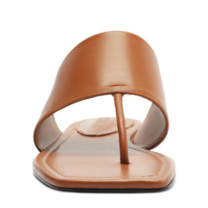 Martha Leather Sandal in Miele