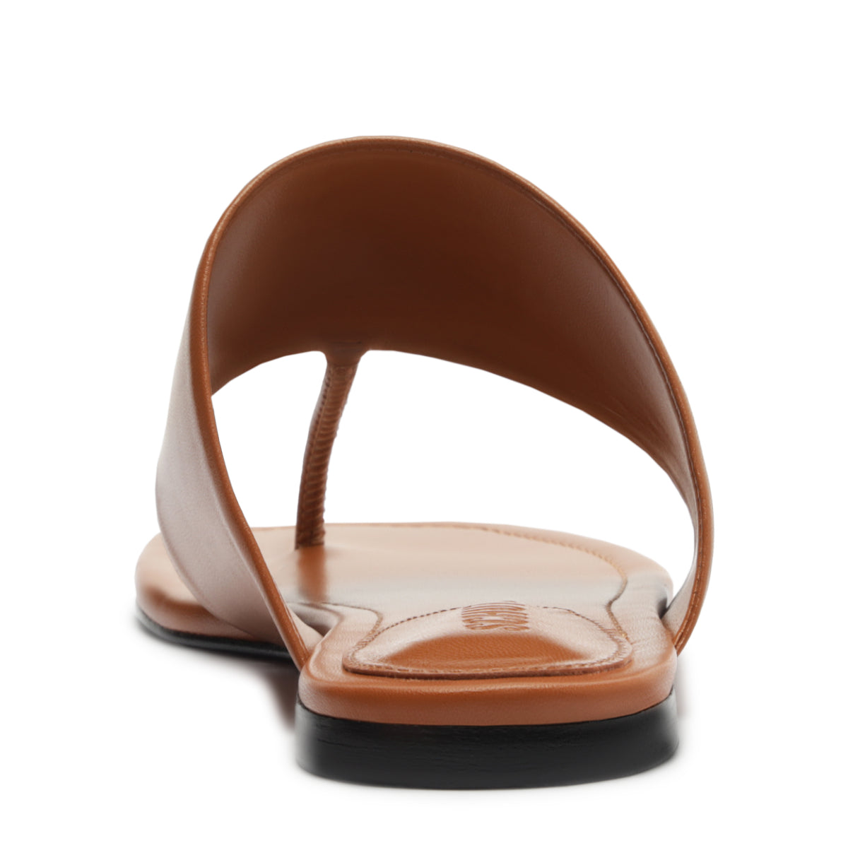Martha Leather Sandal in Miele
