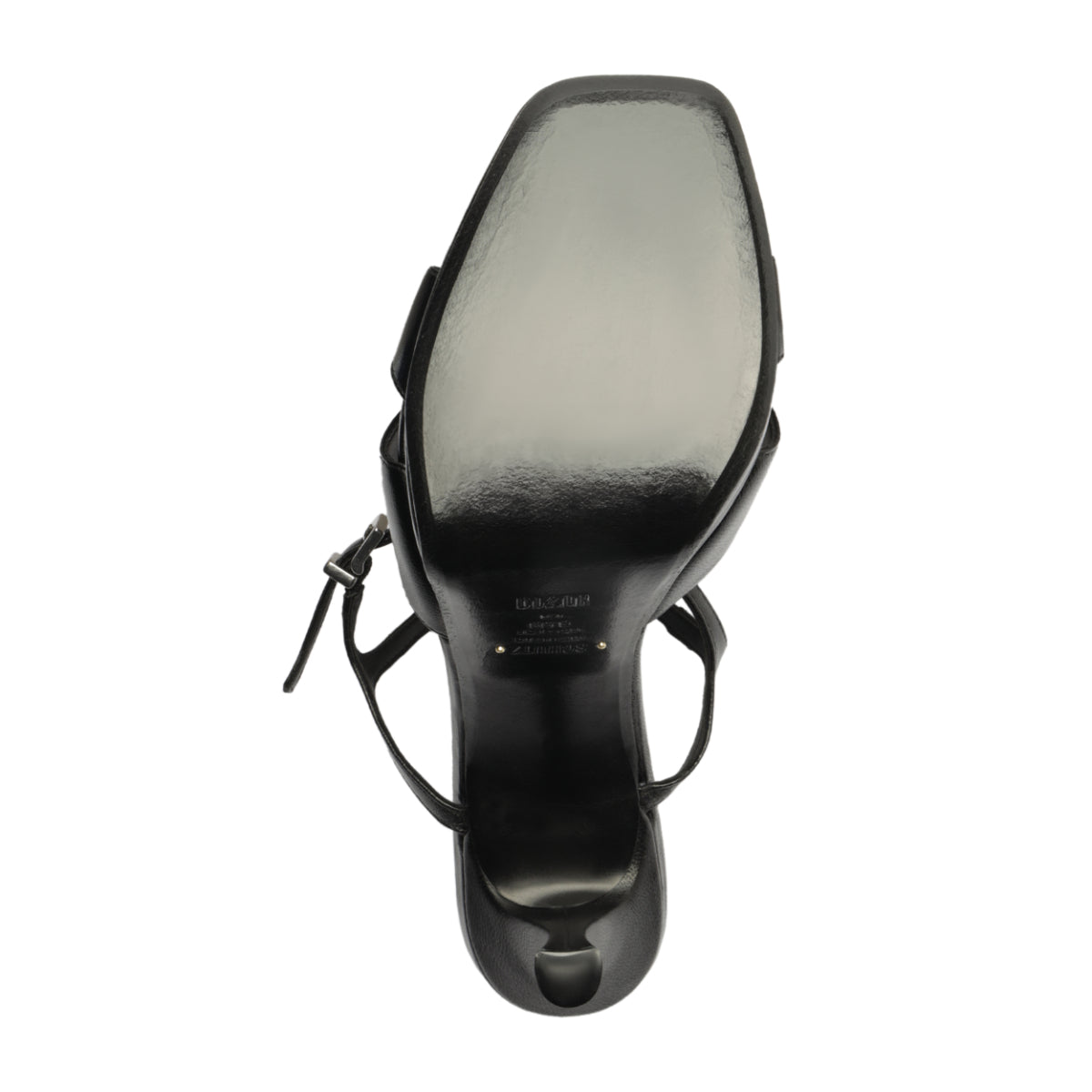 Maxine Leather Sandal in Black