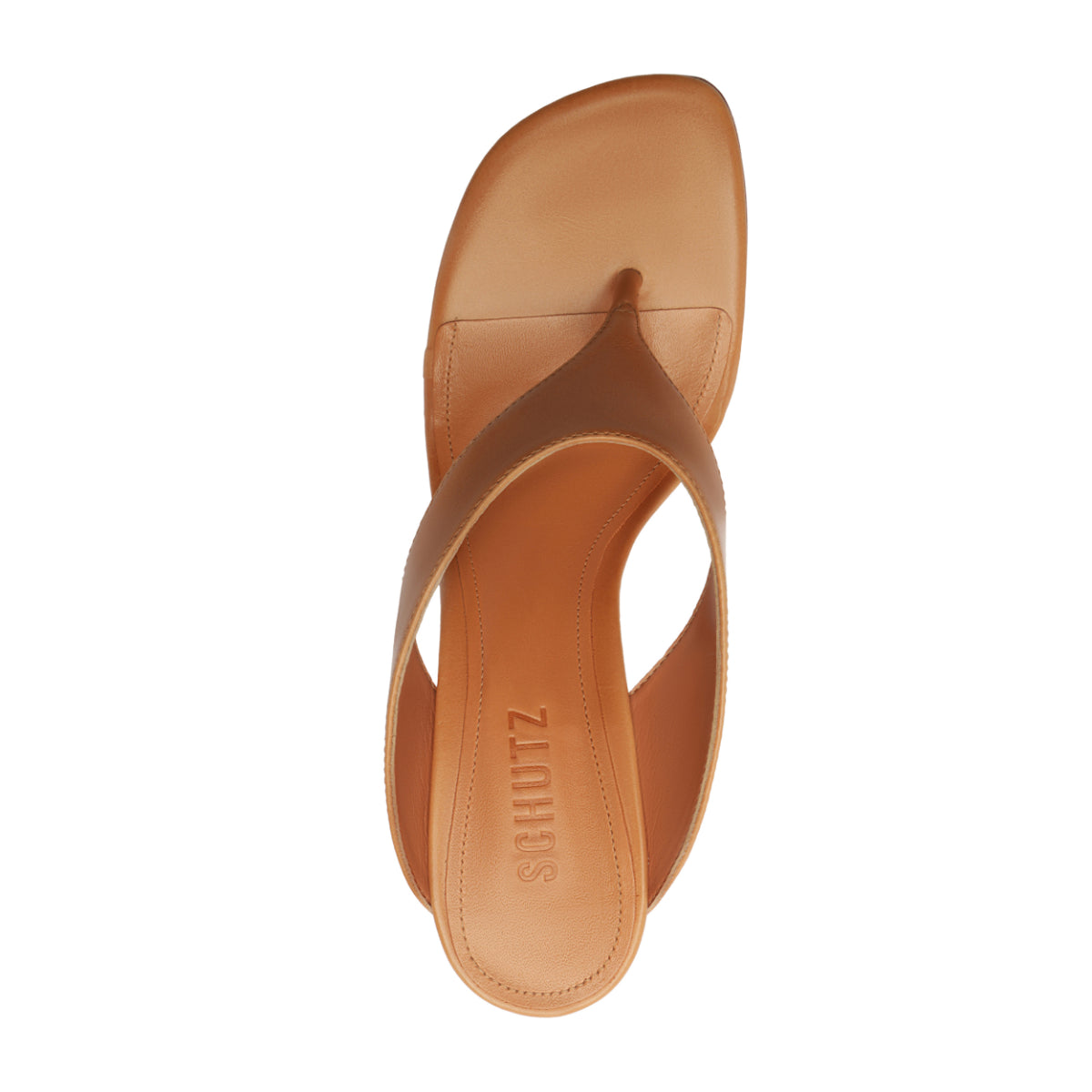 Maya Leather Sandal in Earth Clay