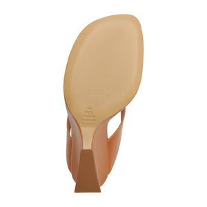 Maya Leather Sandal in Earth Clay