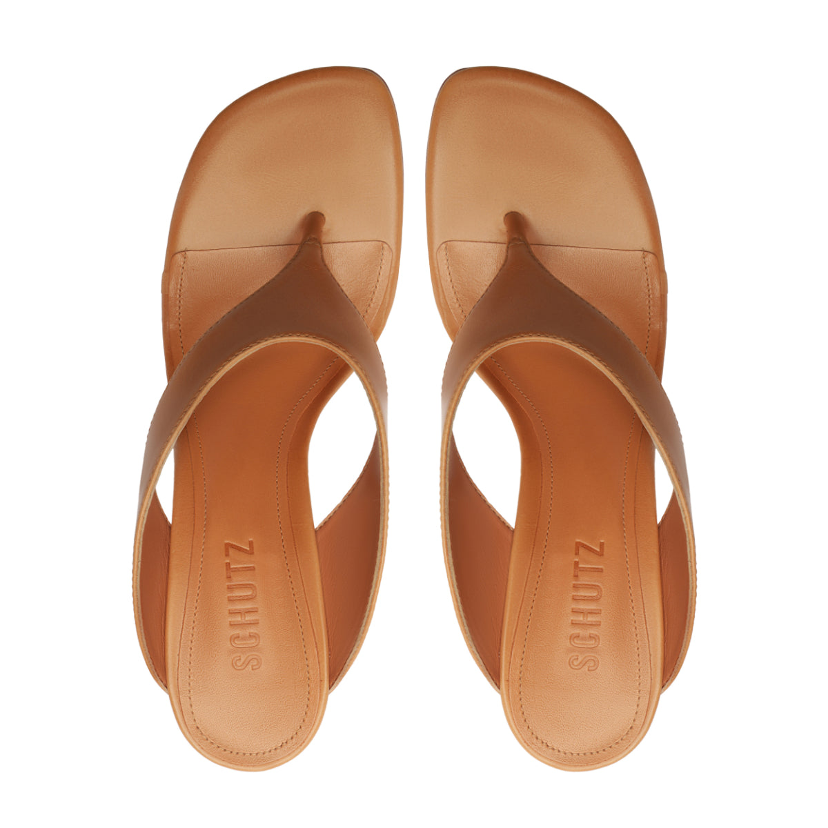 Maya Leather Sandal in Earth Clay