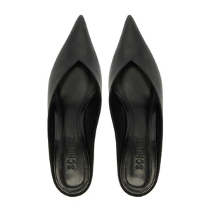 Siena Mid Mule Pump in Black