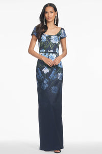 Embellished Grace Gown Night Sky Prima Garden