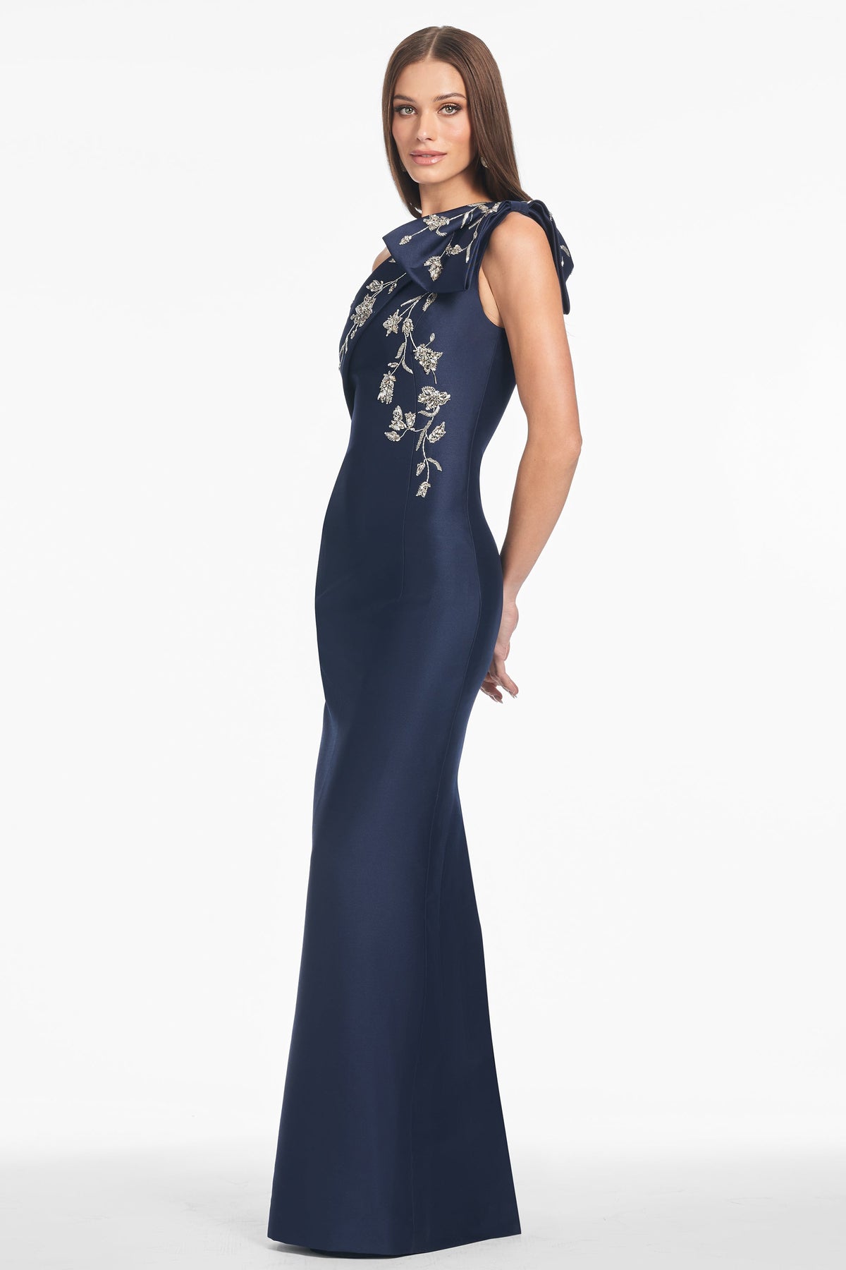 Embellished Olivia Gown Night Sky