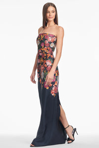 Embellished Sabine Gown Midnights Magic Blooms