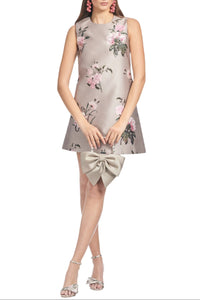 Uma Dress in Pewter English Rose