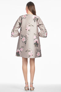 Bailey Coat Pewter English Rose