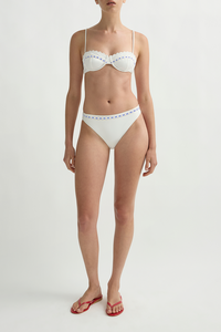 OTM Exclusive Pia Top in Vintage White