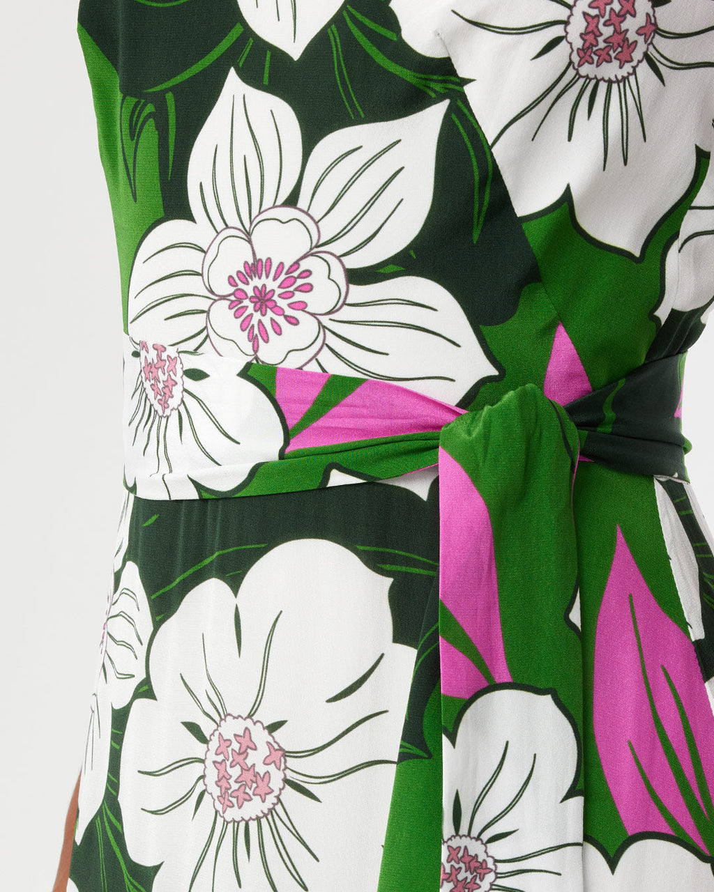 Tatiana Crepe Dress in Obscura