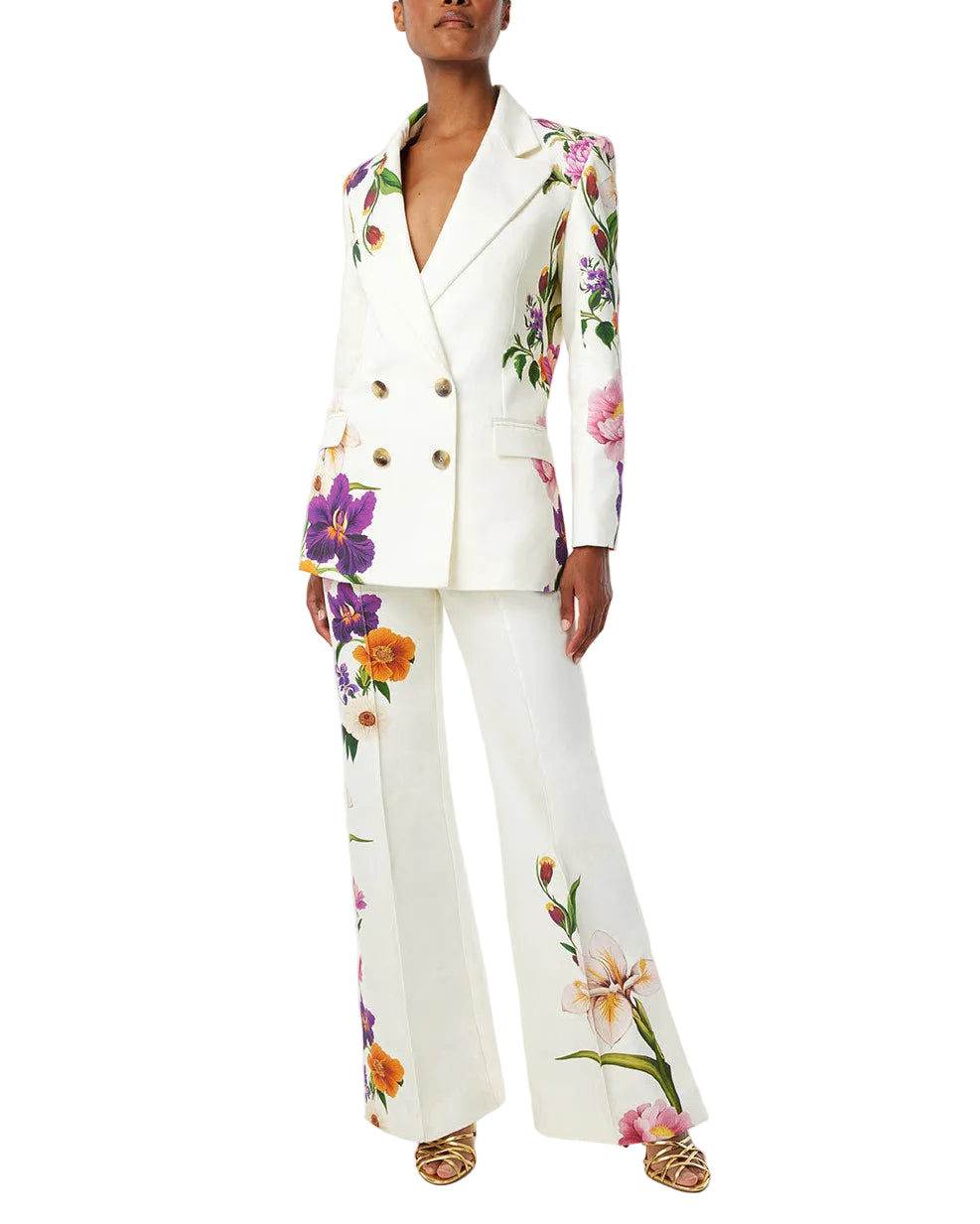Morgan Heavy Twill Trouser in Botanica