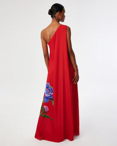 Lani Crepe Dress in Floral